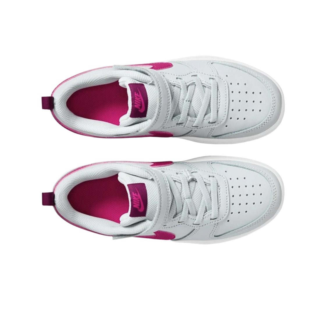 (PS) 나이키 코트 버로우 로우 2 퓨어 플래티넘 핑크 프라임((PS) Nike Court Borough Low 2 Pure Platinum Pink Prime) - 2