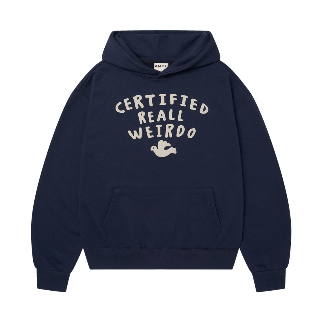 [KREAM 단독] 아모우 윌도 후디 딥 블루([KREAM 단독] AMOU Weirdo Hoodie Deep Blue)