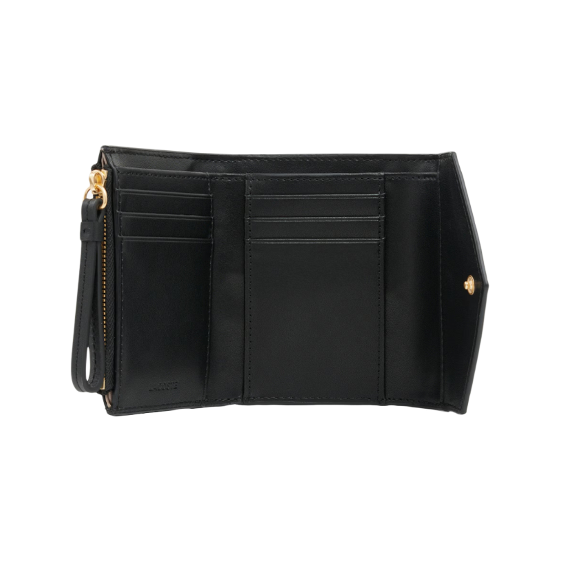 라코스테 크로코델 레더 빌폴드 블랙(Lacoste Crocodelle Leather Billfold Black) - 2