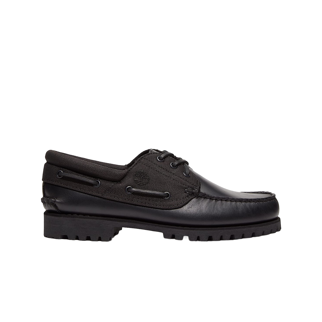 TB0A6DXWEL2 Timberland Authentic Boat Shoes Black - Wide