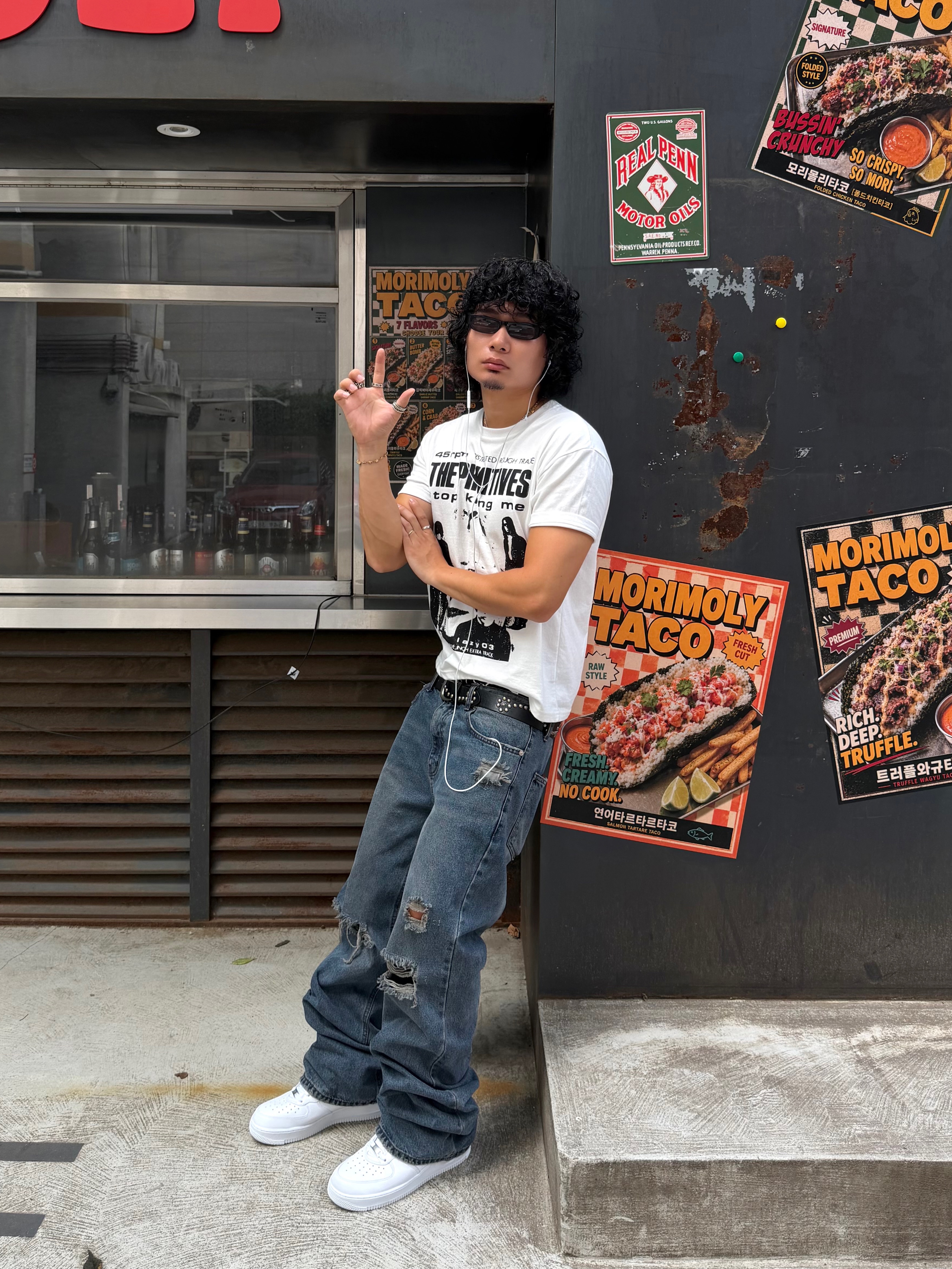Nike x Supreme Air Force 1 Mid White, Supreme x Hanes Spider-Man Boxer Briefs Black (2 Pack) - 26SS 착용 스타일 - 2