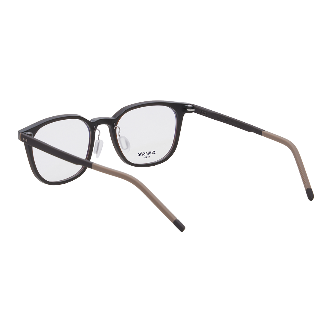 알로아이웨어 [DURASTIC] DRG5603 1616M 웰링턴 스퀘어 실리콘 안경테 브라운(ALO EYEWEAR [DURASTIC] DRG5603 1616M Wellington Square Silicone Glasses Frame Brown) - 3