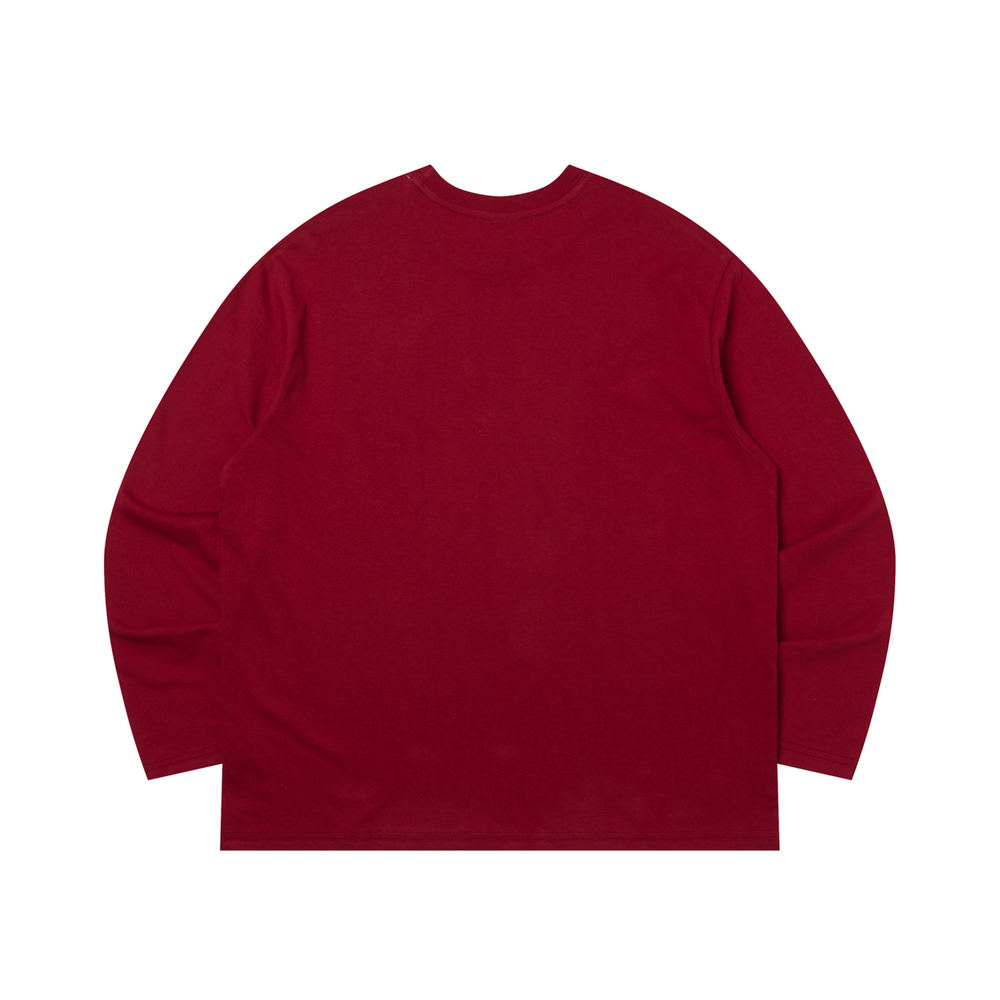 아모우 몰리 쉘 롱슬리브 레드(AMOU Molly Shell Long Sleeve Red) - 2