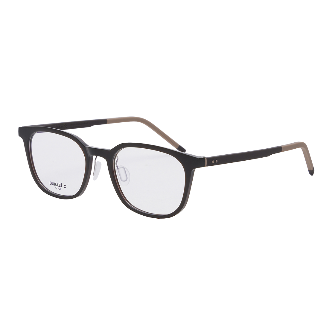알로아이웨어 [DURASTIC] DRG5603 1616M 웰링턴 스퀘어 실리콘 안경테 브라운(ALO EYEWEAR [DURASTIC] DRG5603 1616M Wellington Square Silicone Glasses Frame Brown) - 2