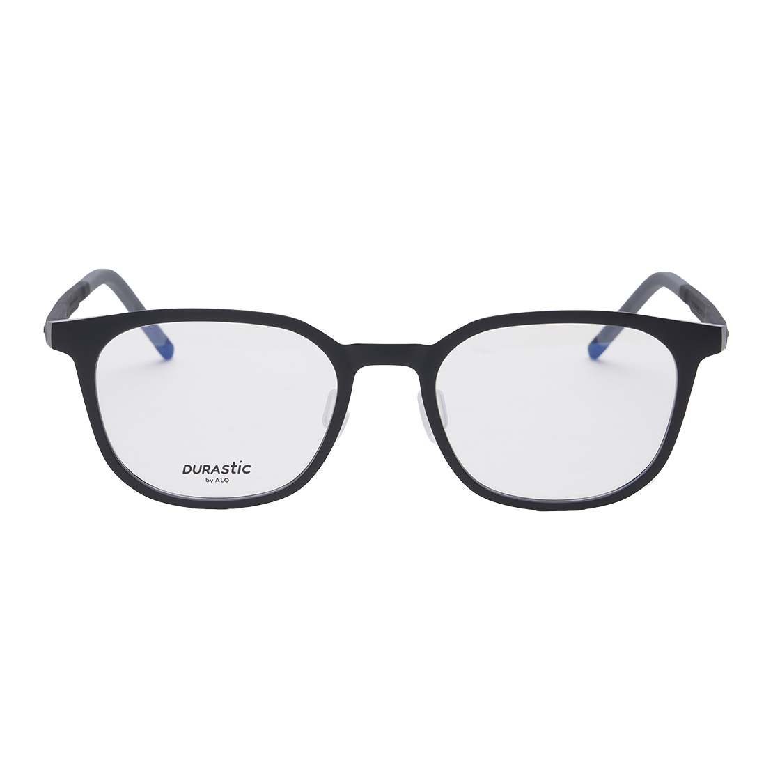 알로아이웨어 [DURASTIC] DRG5603 0909M 웰링턴 스퀘어 실리콘 안경테 블랙(ALO EYEWEAR DRG5603 0909M Wellington Square Silicone Glasses Frame Black)