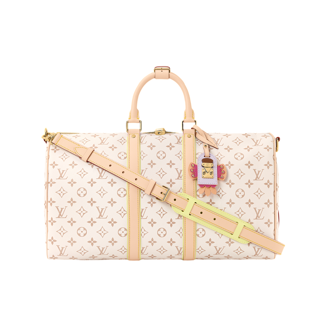 M29674 Louis Vuitton Keepall Bandouliere 45 Beige