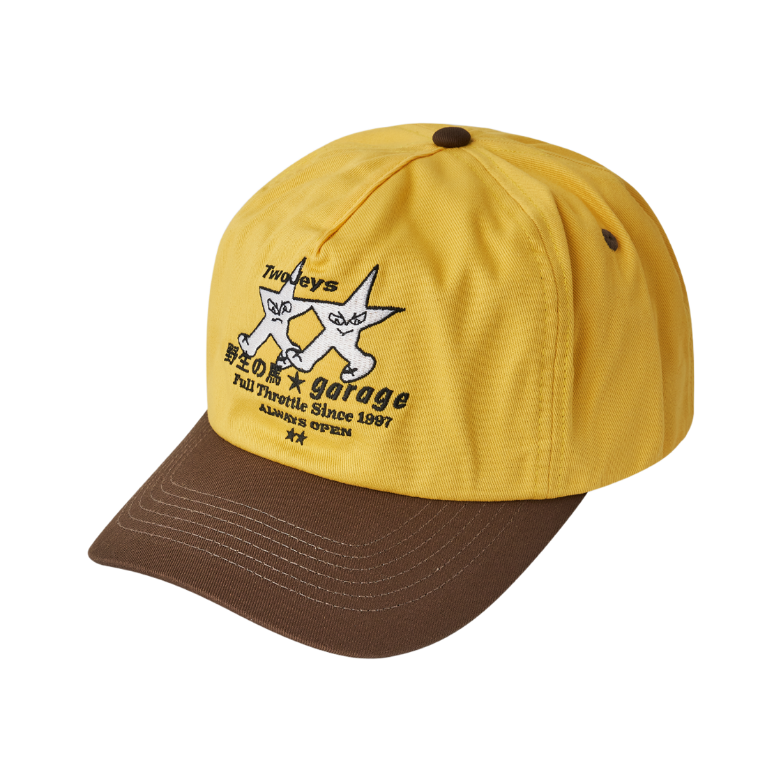 투제이스 스케치 스타즈 캡 옐로우 - 26FW(Twojeys Sketchy Stars Cap Yellow - 26FW) - 3