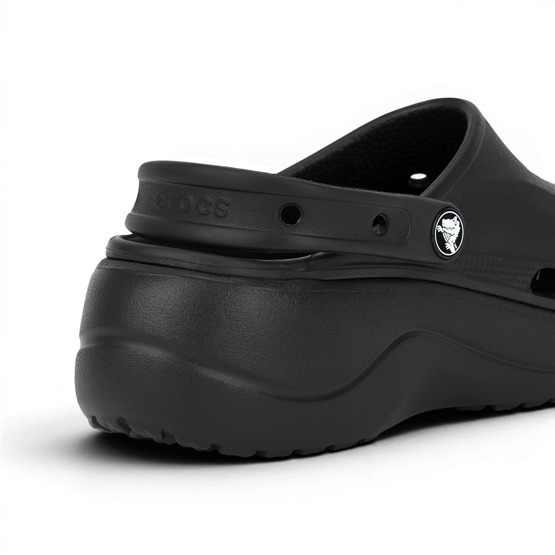 (W) 크록스 바야 플랫폼 클로그 블랙((W) Crocs Baya Platform Clog Black) - 8
