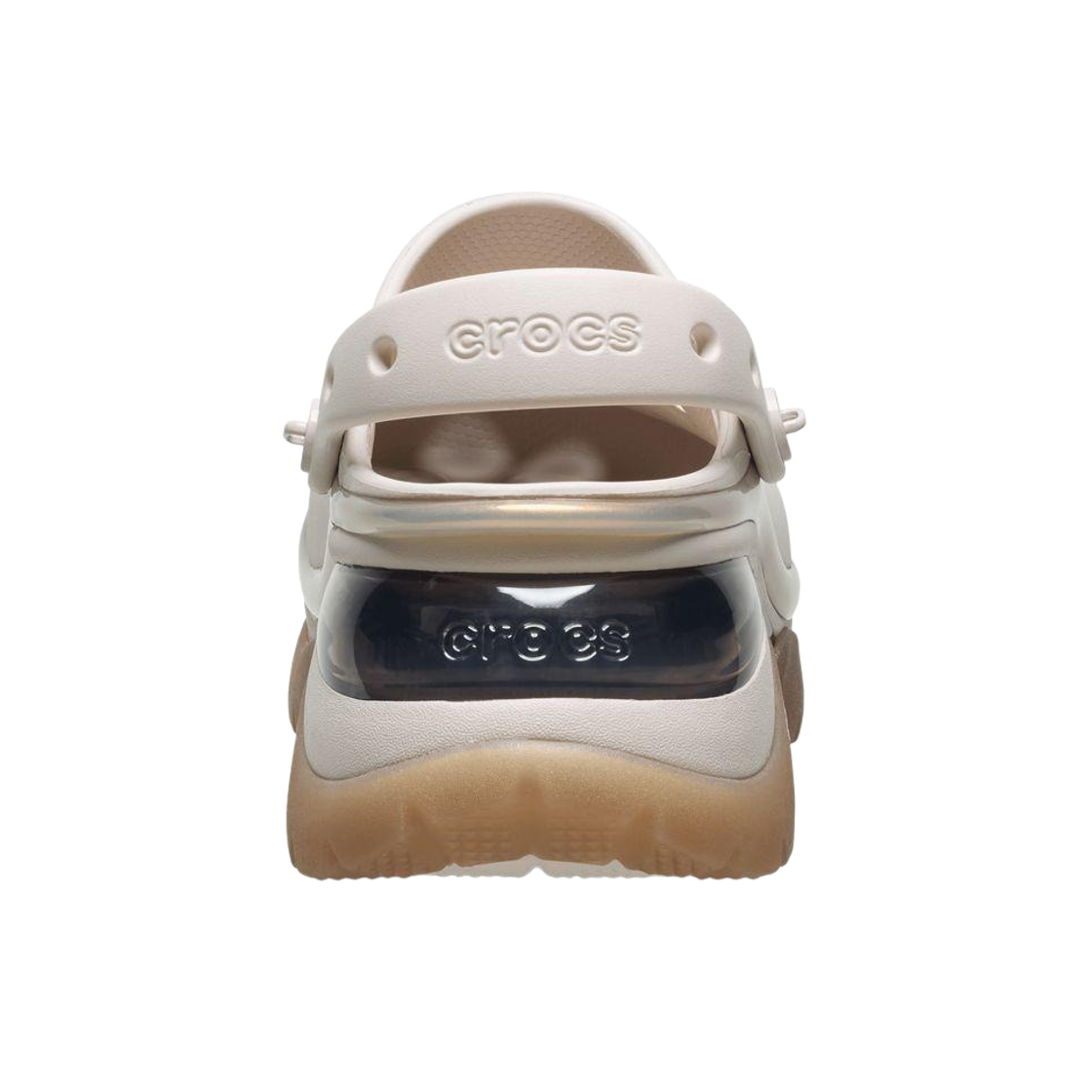 (W) 크록스 슈퍼 베이 클로그 코코아 크림((W) Crocs Super Bae Clog Cocoa Cream) - 3