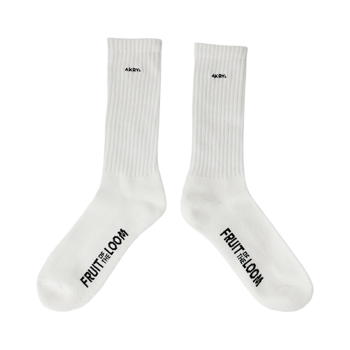 아크릴 프루츠 아이콘 삭스 화이트 - 26FW(AKRYL Fruits Icon Socks White - 26FW) - 3