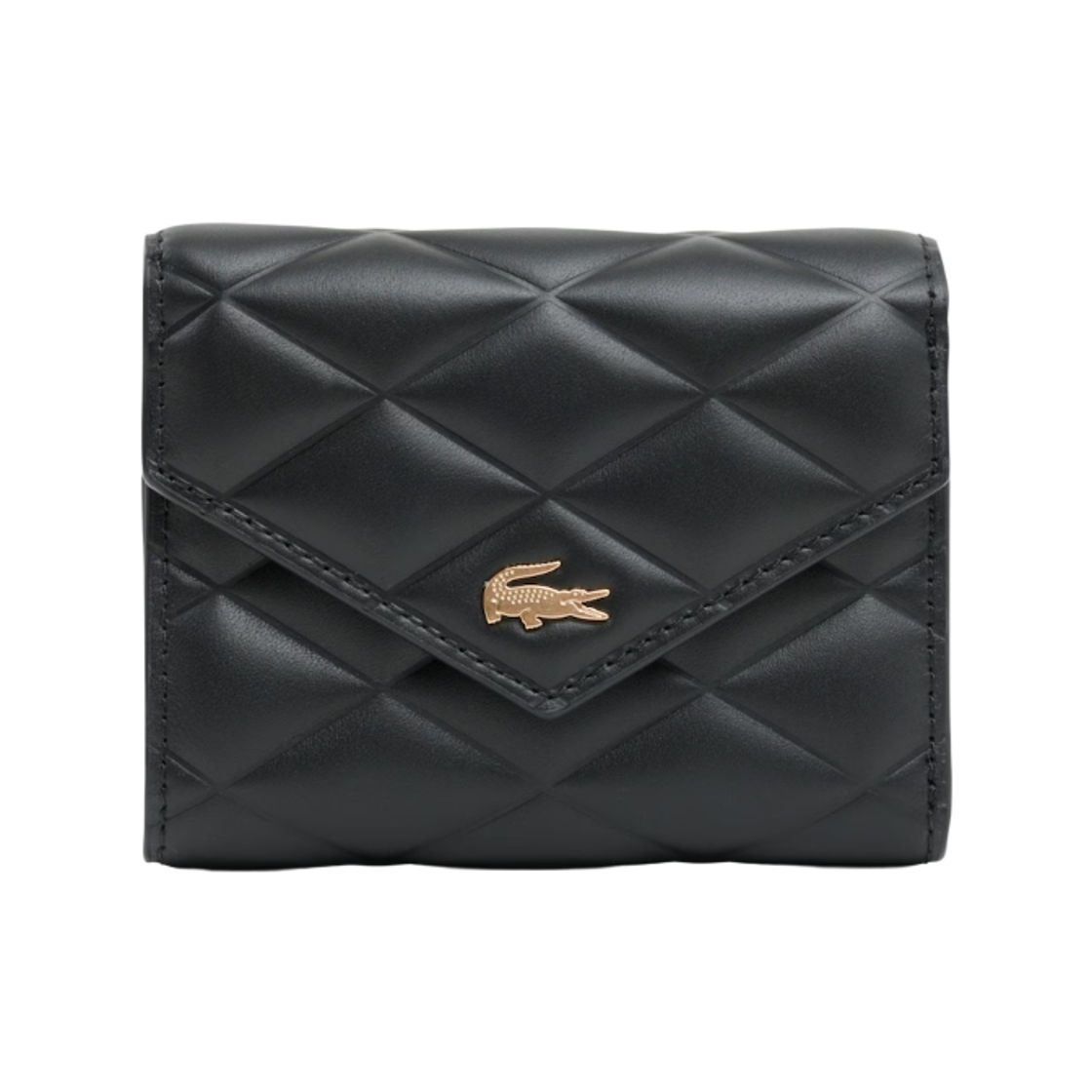 라코스테 크로코델 레더 빌폴드 블랙(Lacoste Crocodelle Leather Billfold Black)