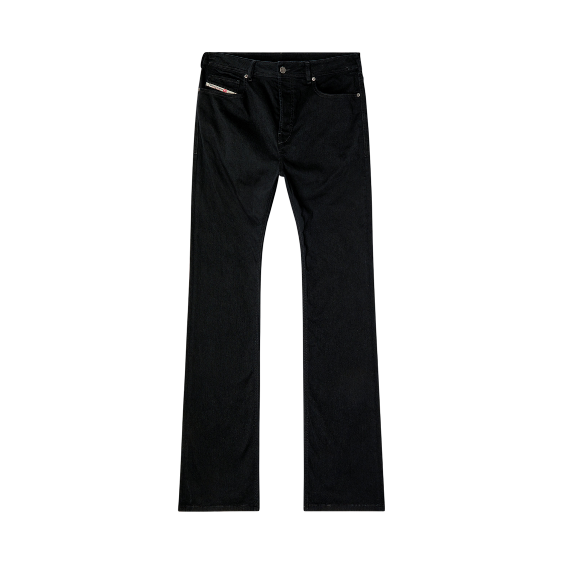 디젤 부츠컷 진 로우 웨이스트 2007 자티니 블랙 다크 그레이(Diesel Bootcut Jeans Low Waist 2007 Zatiny Black Dark Grey)