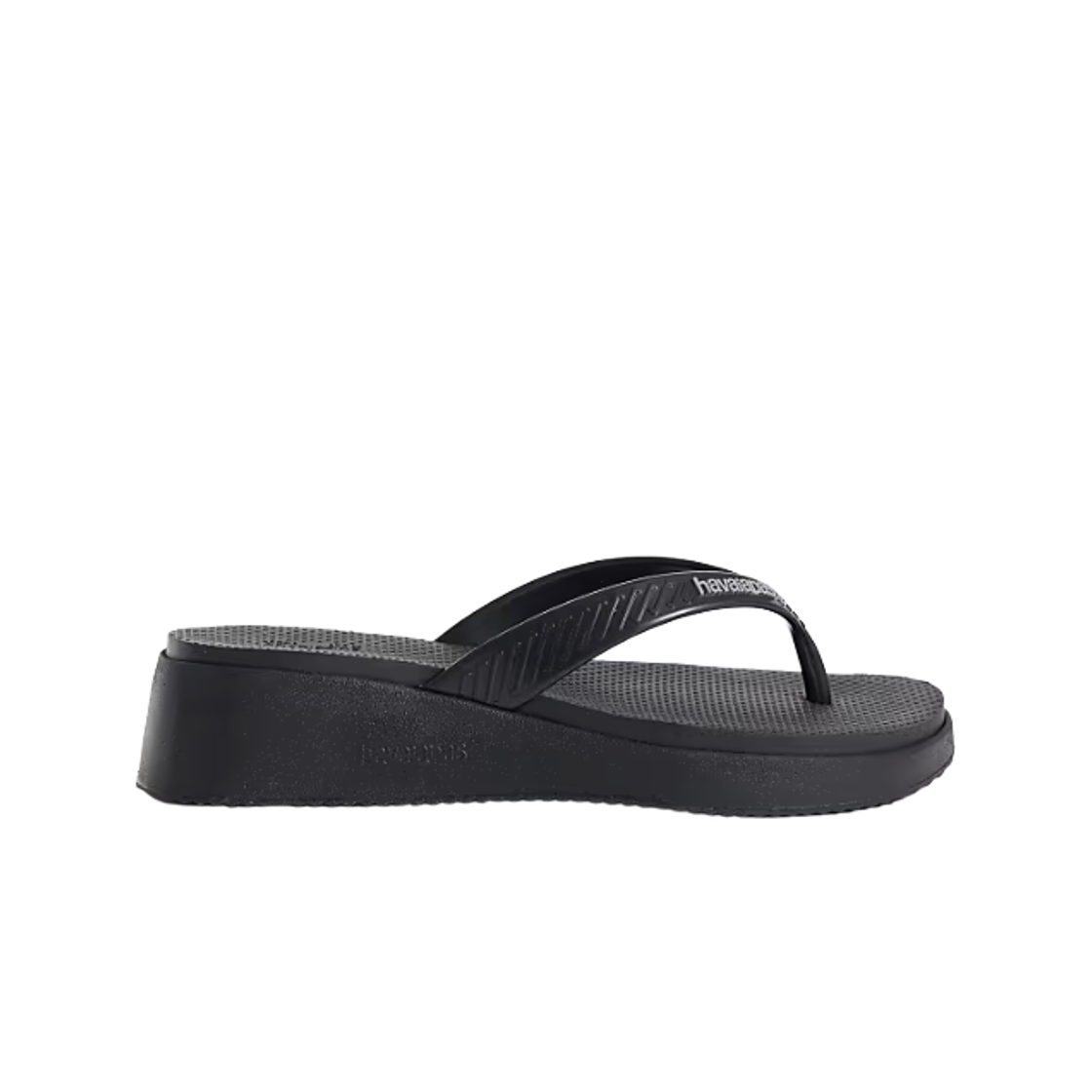 (W) 하바이아나스 하이 플랫폼 플립 플랍 블랙((W) Havaianas High Platform Flip Flops Black)