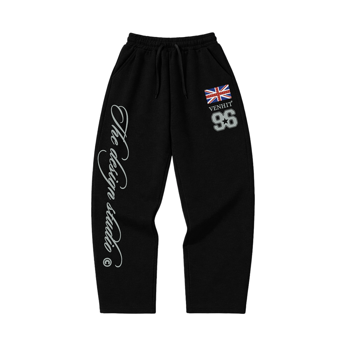 101724-0004 venhit 96America Balloon Sweat Pants Black