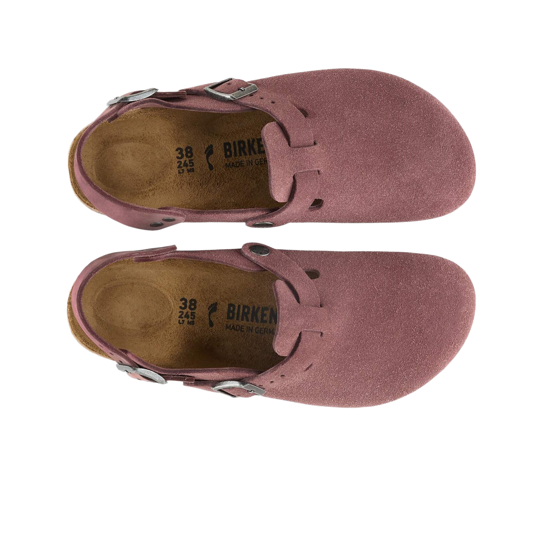 버켄스탁 토키오 스웨이드 레더 페퍼 - 레귤러(Birkenstock Tokio Suede Leather Pepper - Regular) - 2