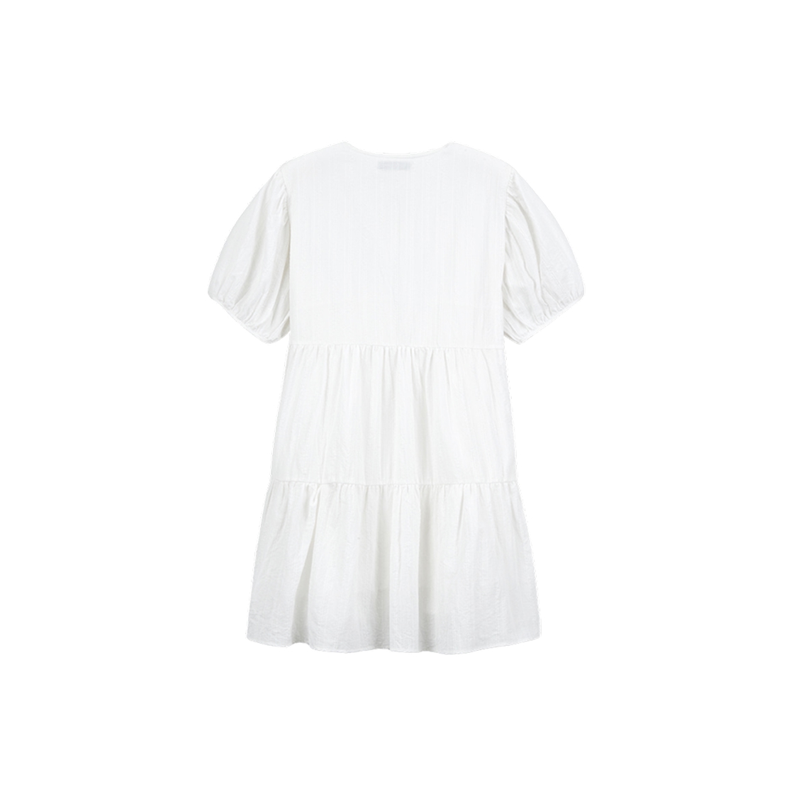 라츠유 모모 퍼프 미니 원피스 화이트(LOTS YOU MOMO Puff Mini Dress White) - 2