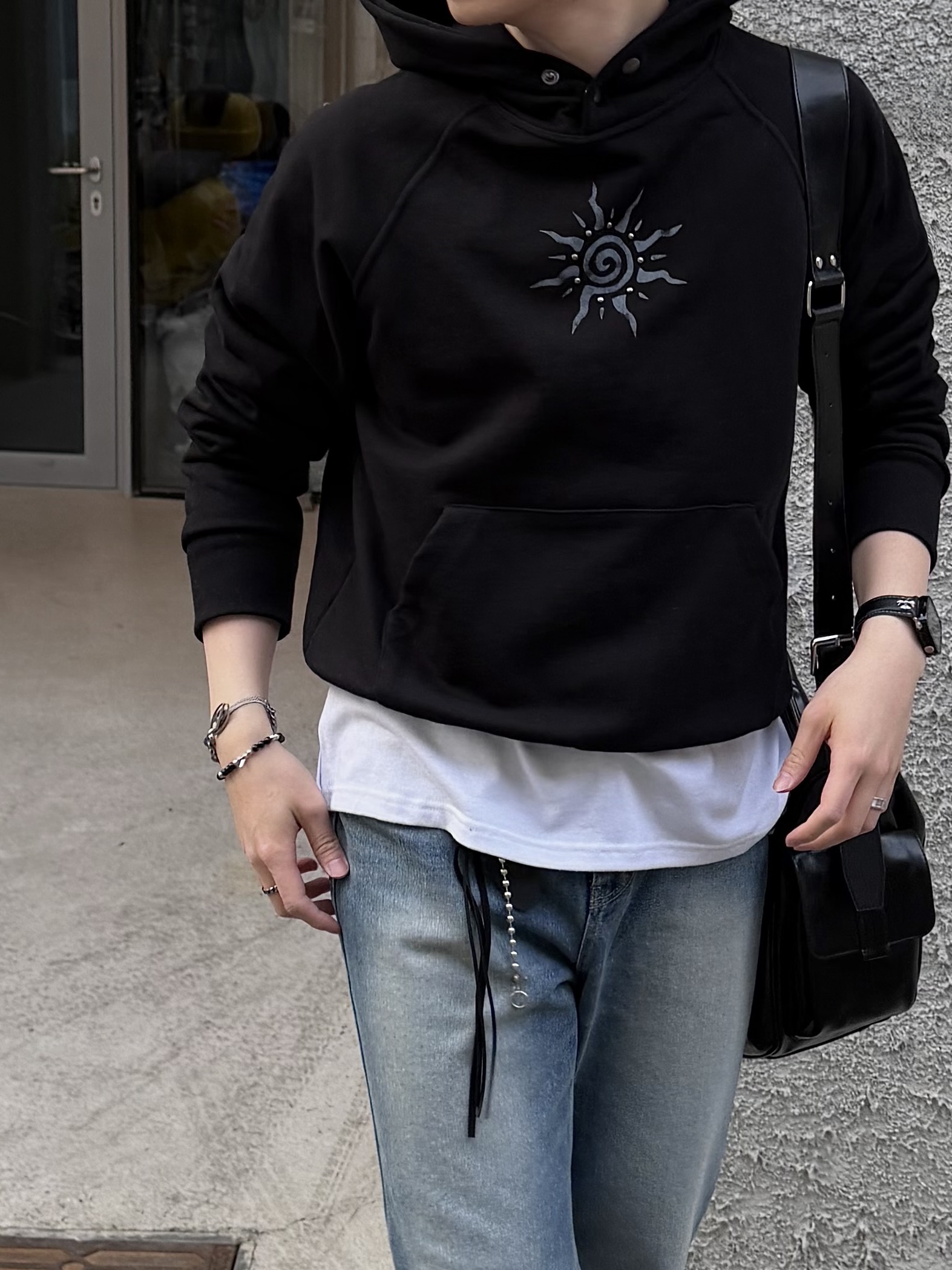 Diesel Dx1550040 Stainless Steel Chain Bracelet Silver, Nike Air Force 1 '07 Low White 착용 스타일 - 1