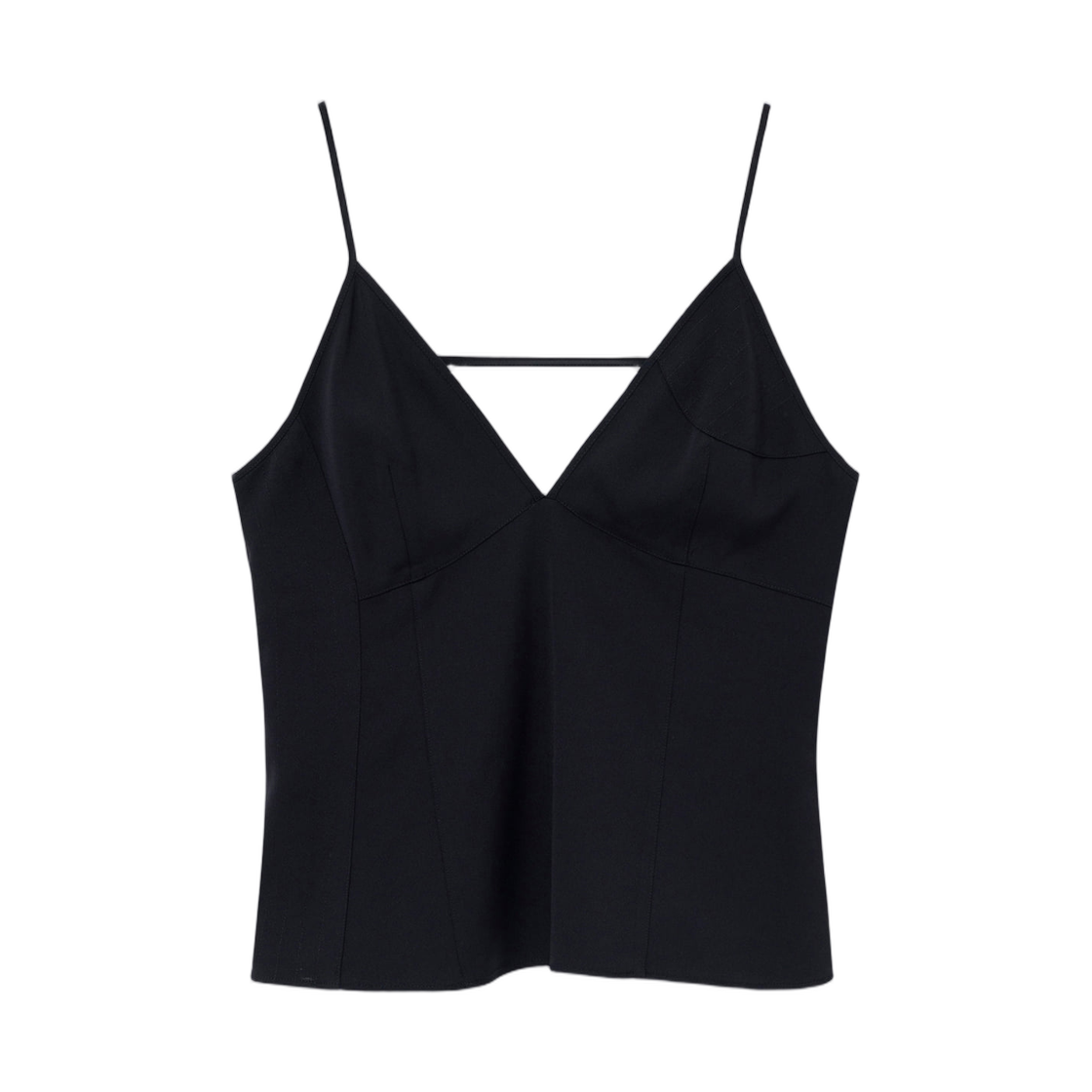 M263TS10859B (W) Wooyoungmi Camisole Black - 26FW
