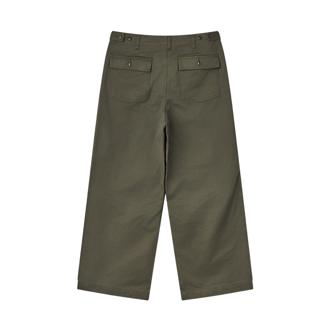 아크릴 팻 퍼티그 팬츠 올리브 - 26FW(AKRYL Fat Fatigue Pants Olive - 26FW) - 2