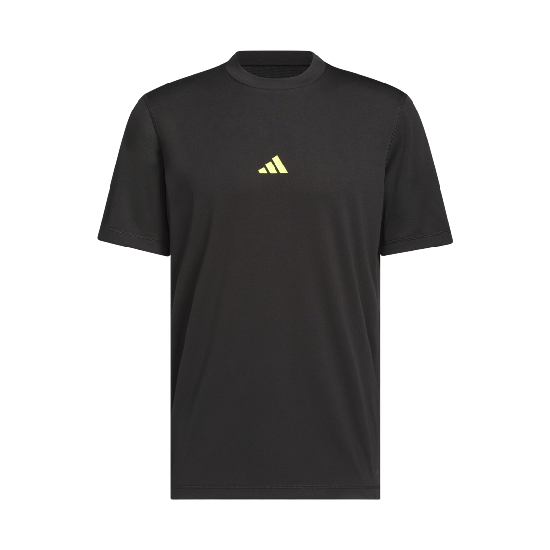 KG4815 Adidas Performance T-Shirt Black Solar Lemon - KR Sizing