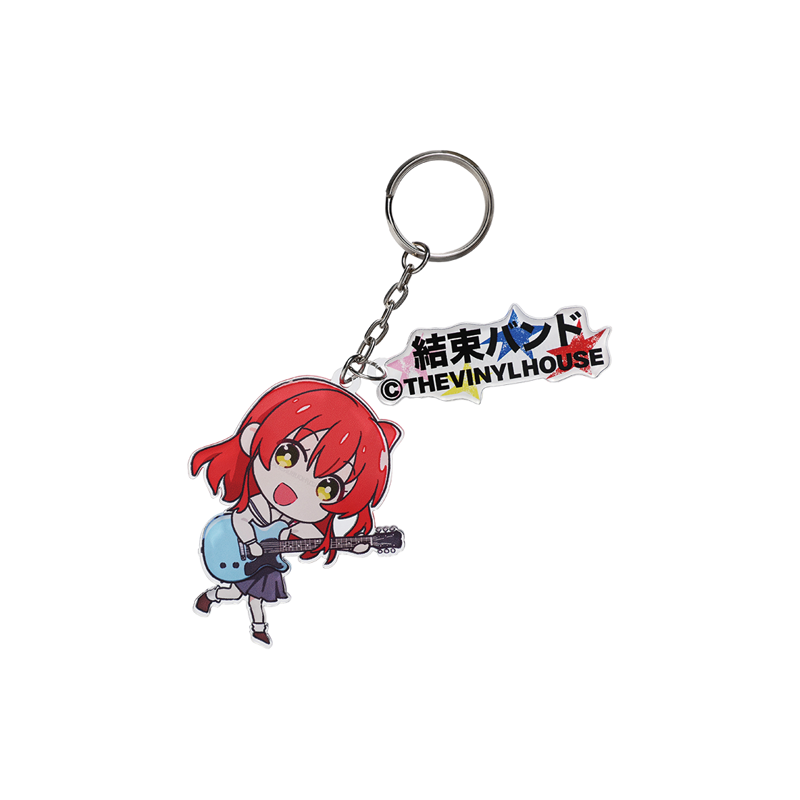 [KREAM 단독] 더바이닐하우스 x 봇치 더 록! 케소쿠 아크릴 키링 레드([KREAM 단독] Thevinylhouse x Bocchi the Rock! Kessoku Acrylic Key Ring Red) - 3
