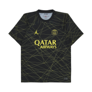 Jordan x Paris Saint-Germain 2023/24 Dri-Fit Stadium 4th Jersey Black Tour Yellow (Non Marking Ver.)