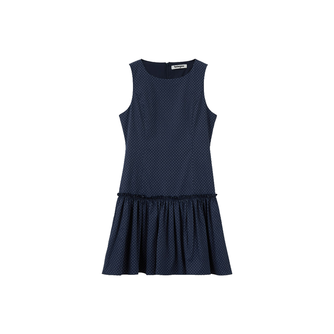 LOTI2OPW003ONY LOTS YOU Darlene Mini Dress Navy