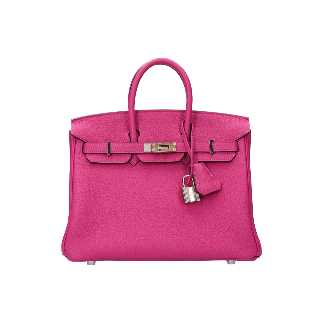 ITV5NNJK38LP Hermes Birkin 25 Bag Togo Rose Poudre