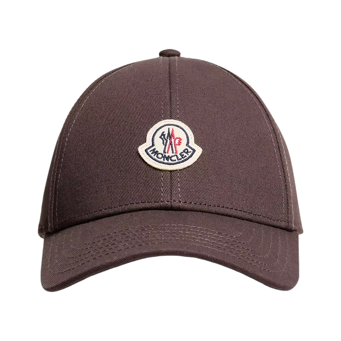 L2-091-3B00037-04863-257 Moncler Cotton Gabardine Baseball Cap Brown - 26FW