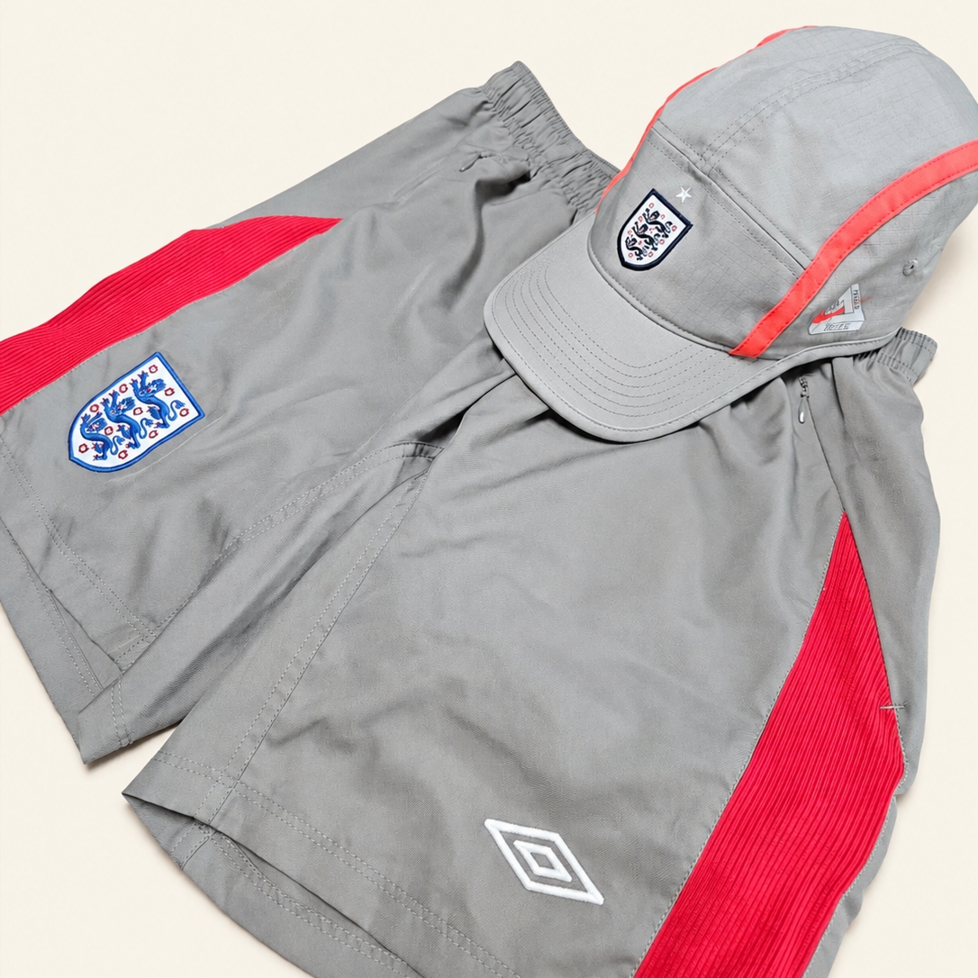 Palace x Nike England Fly Cap Pewter Grey Cool Grey 착용 스타일