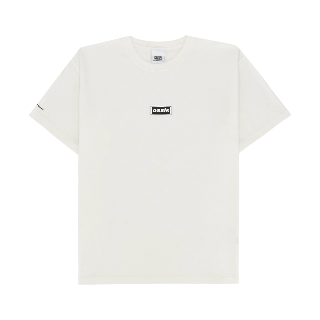 Sansan Gear x Oasis Logo T-Shirt White