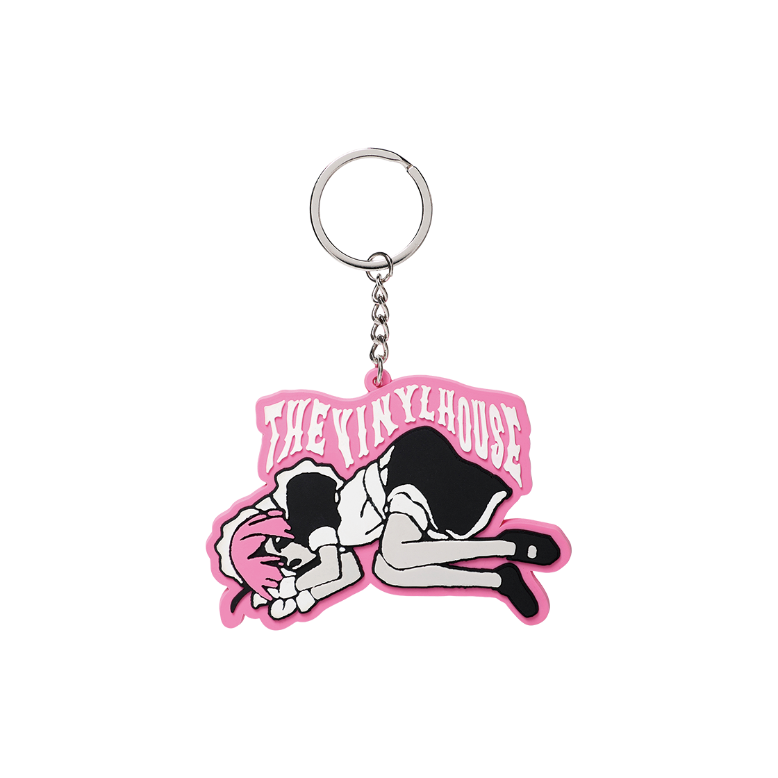 VH2FMUAB91BPK [KREAM 단독] Thevinylhouse x Bocchi the Rock! Hitori Key Ring Pink