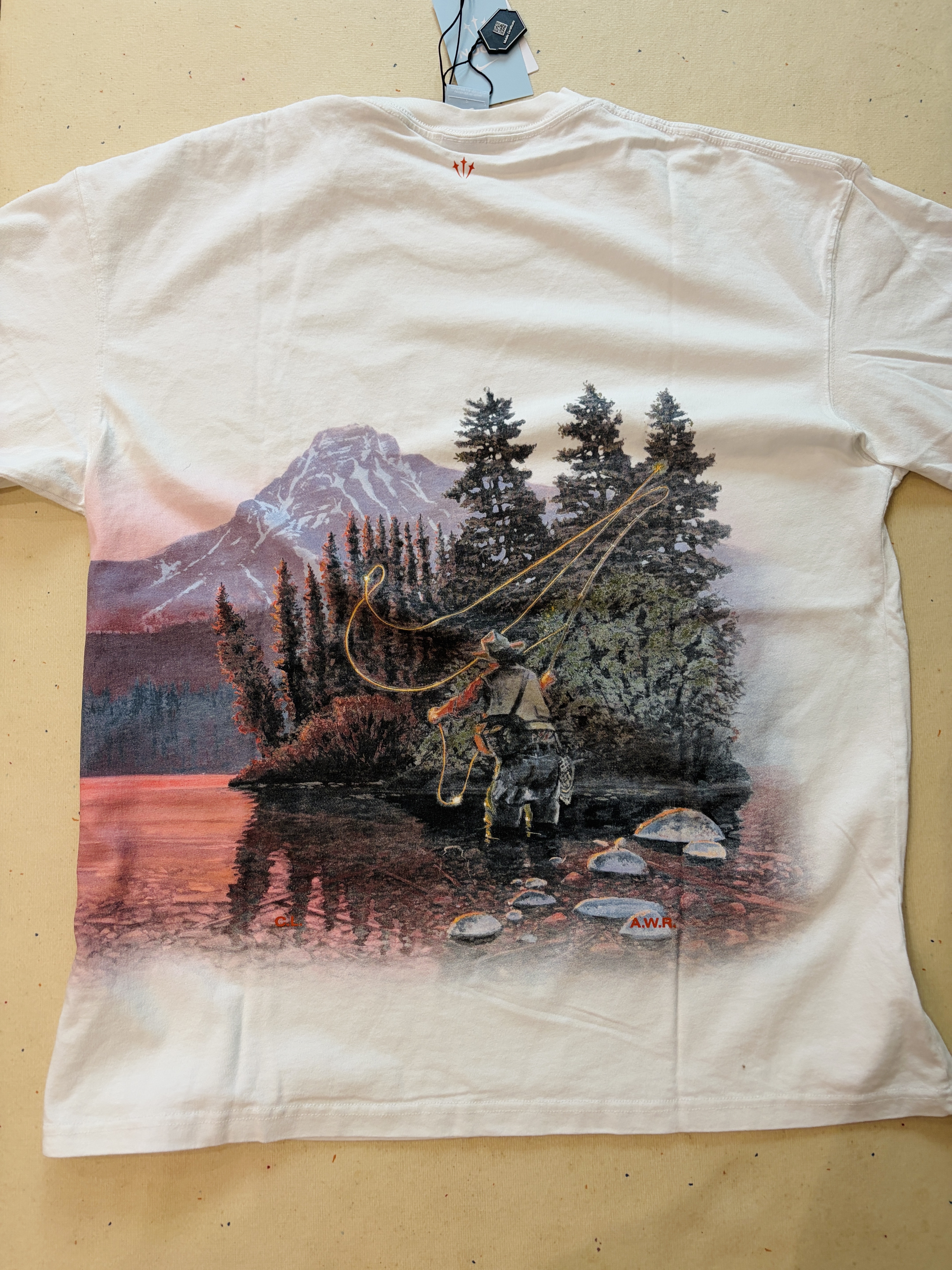 Nike x Drake Nocta Opal Reels Tee White (FV7865-100) 착용 스타일 - 2
