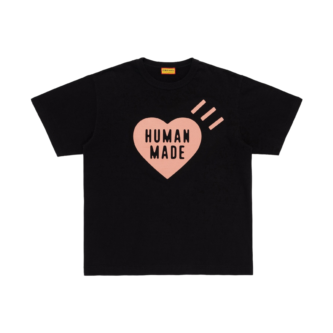 - Human Made Heart Graphic T-Shirt Black - Seoul Store Exclusive