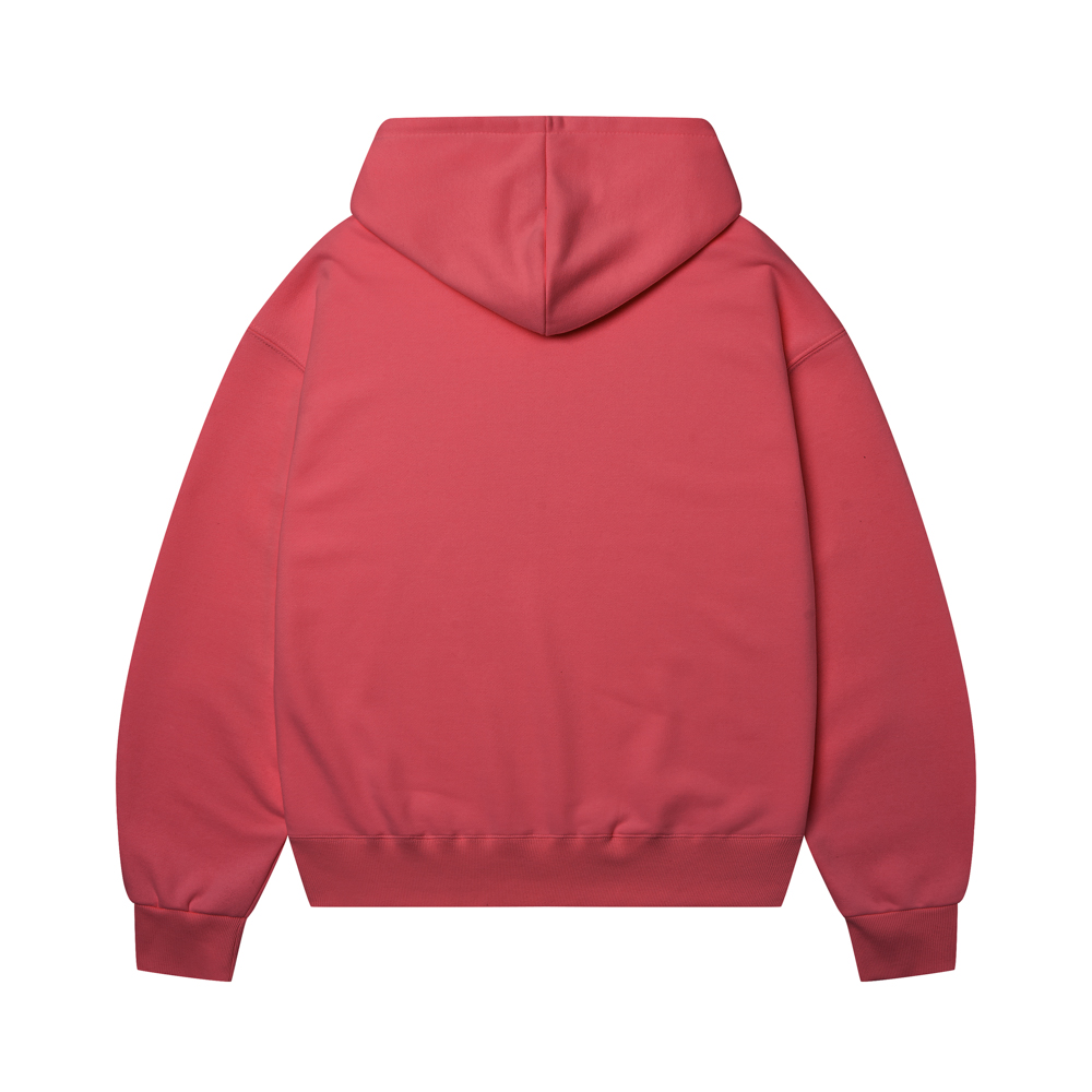 [KREAM 단독] 아모우 스태틱 후디 코랄 레드([KREAM 단독] AMOU Static Hoodie Coral Red) - 2