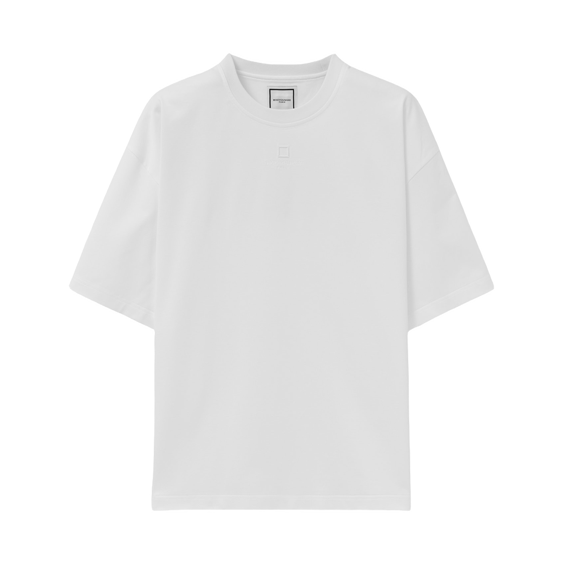 W263TS10716W Wooyoungmi Overfit Cotton T-Shirt White - 26FW