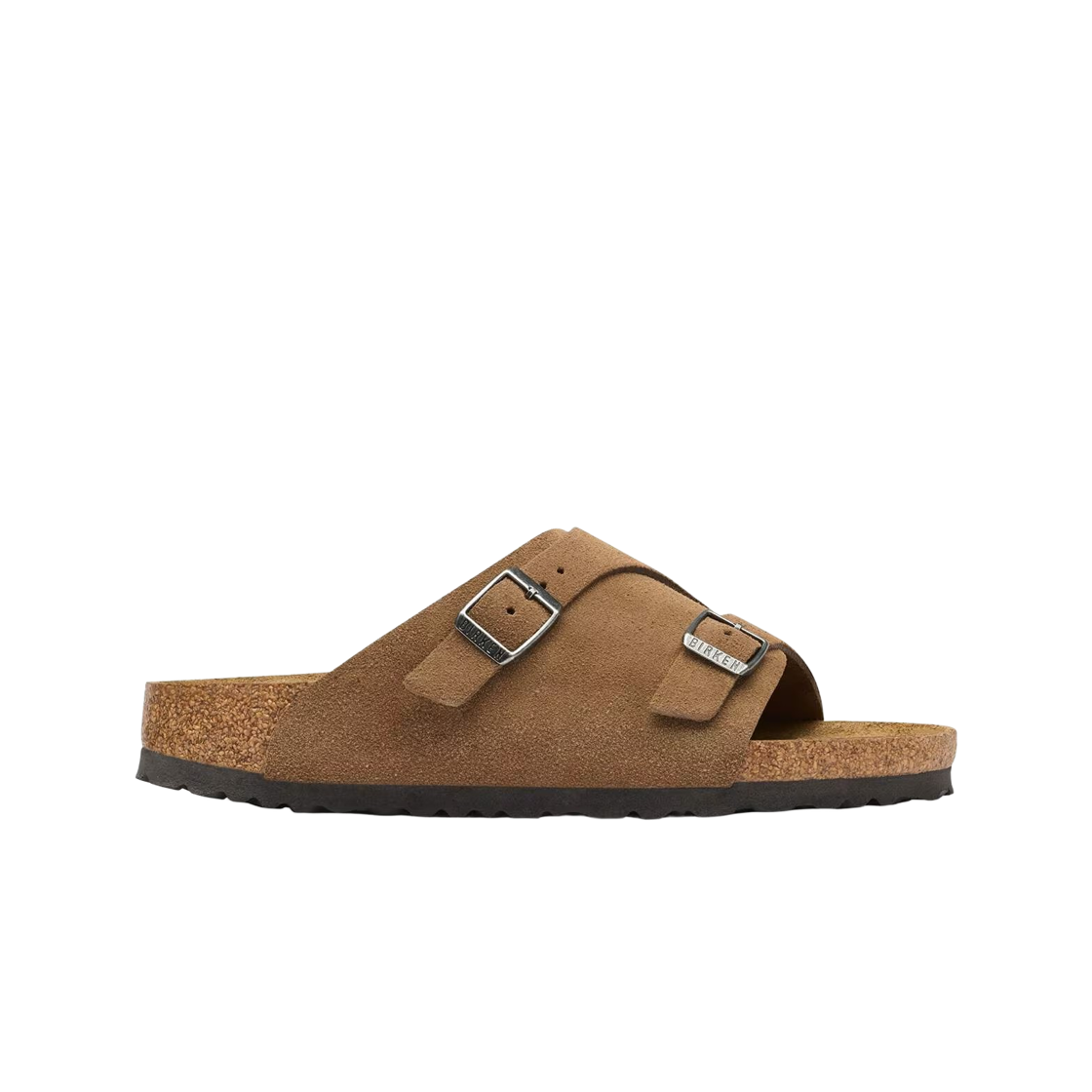 1032802 Birkenstock Zurich Suede Leather Dark Tea - Narrow
