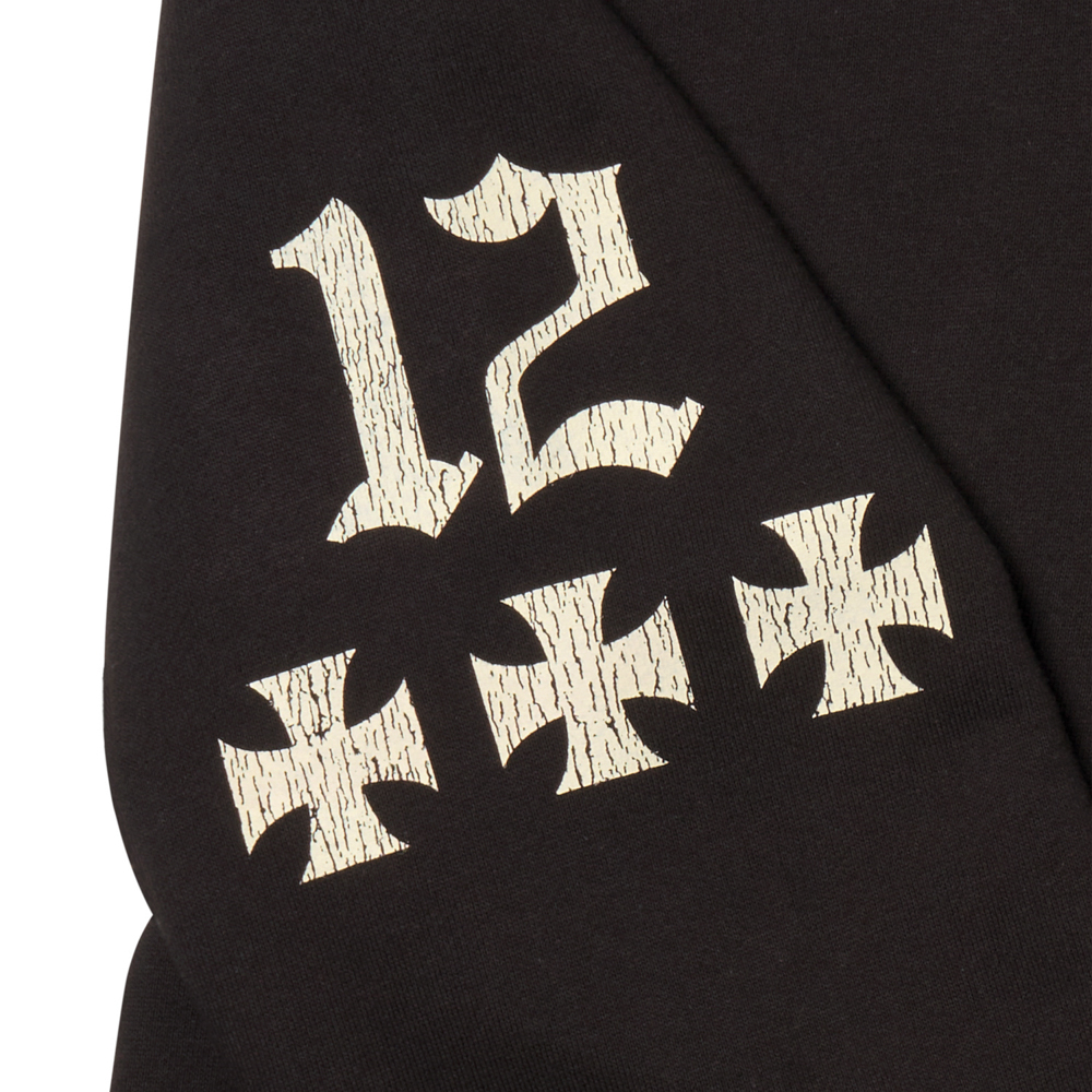 아모우 라이언 후디 집업 블랙(AMOU Lion Hoodie Zip-up Black) - 4