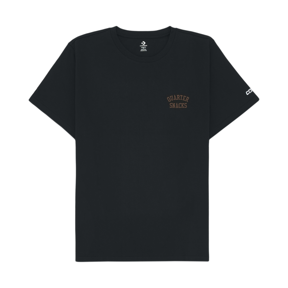 컨버스 x 쿼터스낵스 티셔츠 블랙(Converse x Quartersnacks T-Shirt Black) - 2