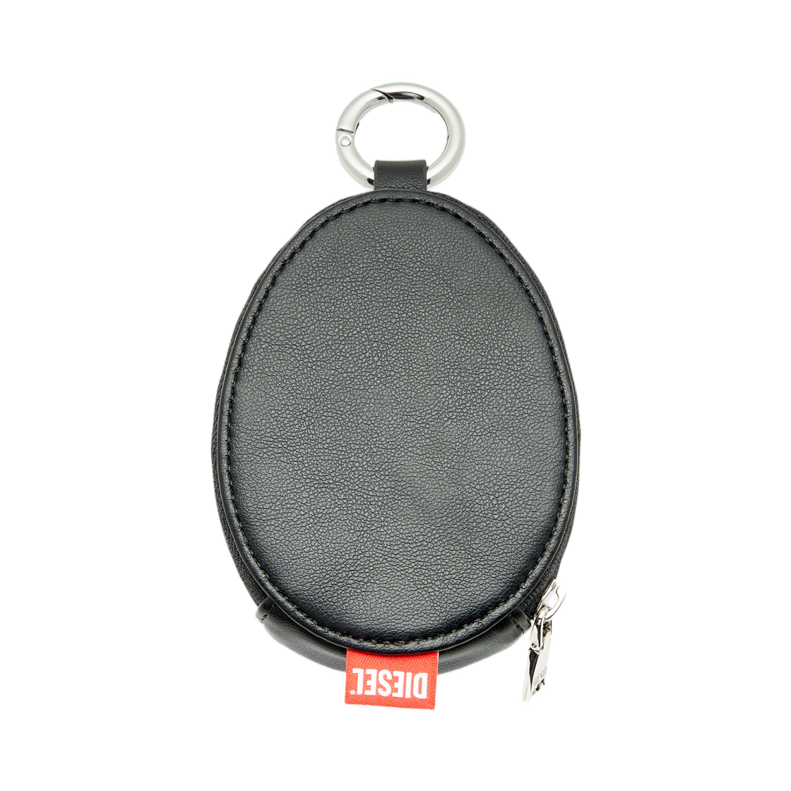 디젤 참 매트 PU 오발 D 로고 블랙(Diesel Charm In Matte PU with Oval D Logo Black) - 2