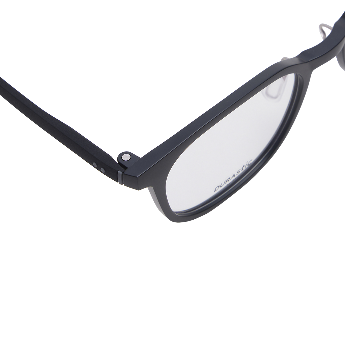 알로아이웨어 [DURASTIC] DRG5603 0909M 웰링턴 스퀘어 실리콘 안경테 블랙(ALO EYEWEAR DRG5603 0909M Wellington Square Silicone Glasses Frame Black) - 4