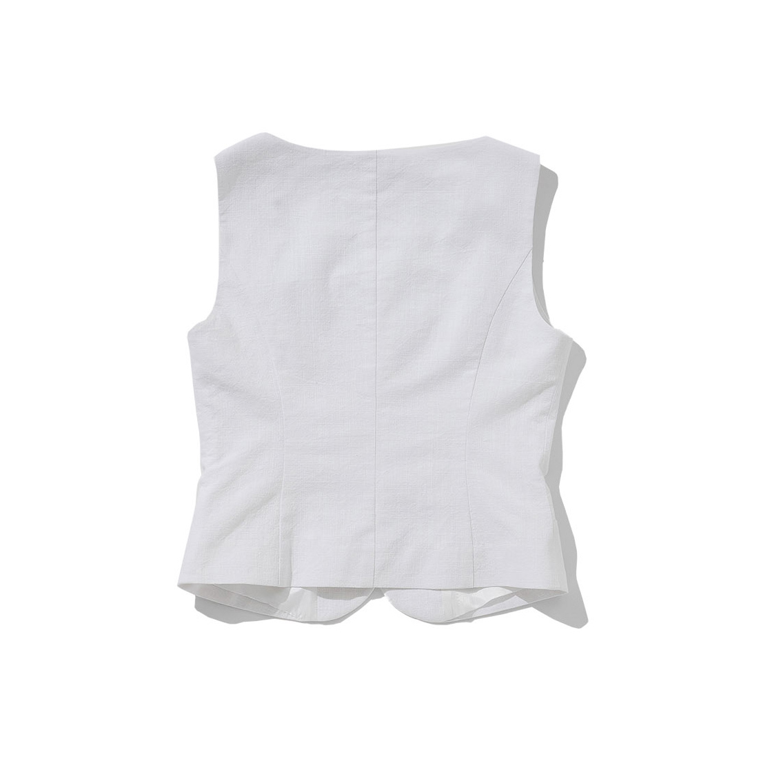라츠유 올드 머니 베스트 화이트(LOTS YOU Old Money Vest White) - 2