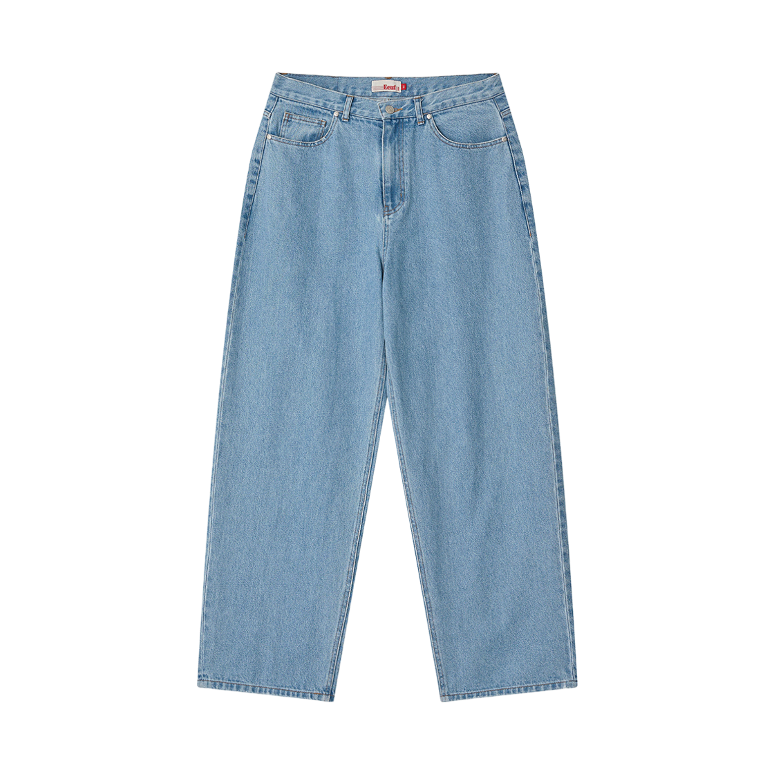 EEA1DP02LI EEUT Archive Label Denim Pants Light Indigo