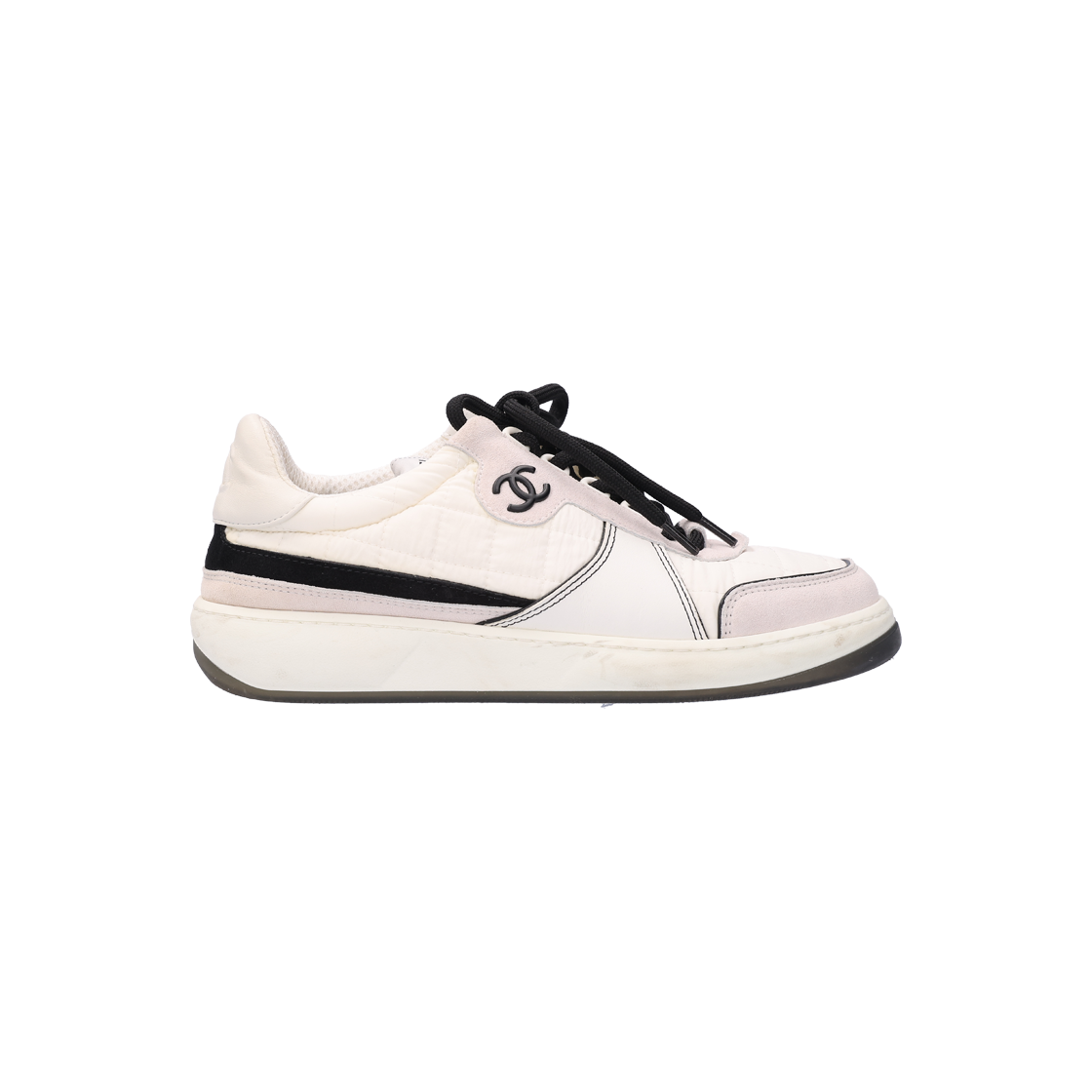 ITLC8BAU6JNP Chanel G39802 White Fabric Sneakers