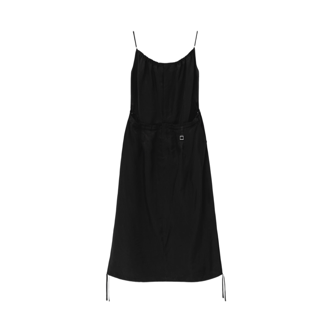M261OP01938B (W) Wooyoungmi Shirred Dress Black - 26SS