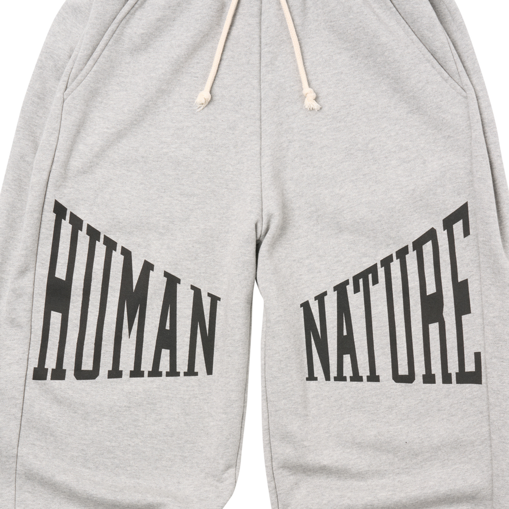 아모우 휴먼 네이처 스웻 팬츠 그레이(AMOU Human Nature Sweat Pants Gray) - 3