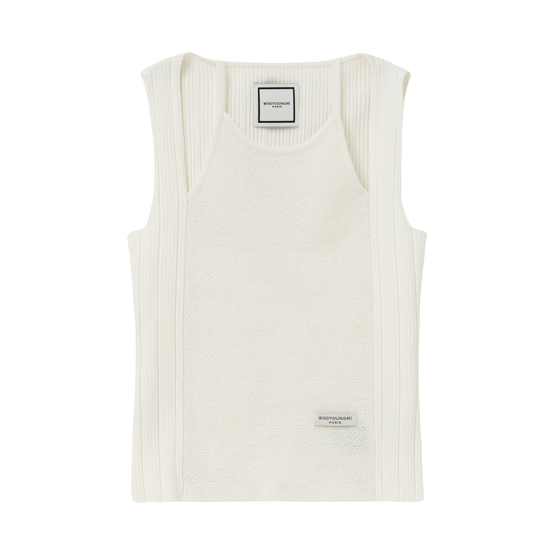 M261TS20851W (W) Wooyoungmi Halter Neck Sleeveless White - 26SS
