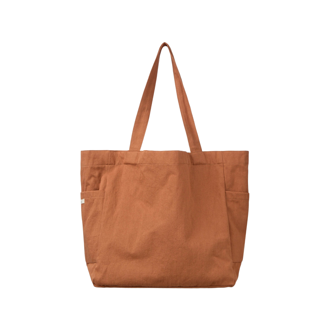 쿠메 로고 엠브로이더드 캔버스 백 오렌지(KUME Logo Embroidered Canvas Bag - Orange) - 3