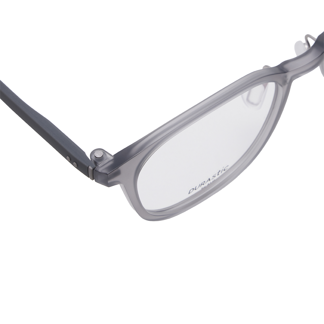 알로아이웨어 [DURASTIC] DRG5603 1010M 웰링턴 스퀘어 실리콘 안경테 그레이(ALO EYEWEAR [DURASTIC] DRG5603 1010M Wellington Square Silicone Glasses Frame Gray) - 4