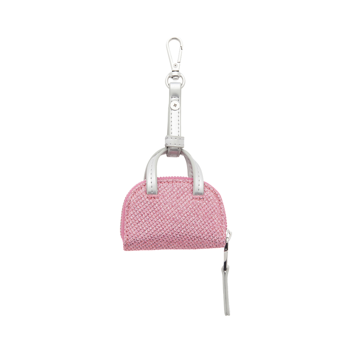 디젤 1DR 돔 참 루렉스 패브릭 핑크(Diesel 1DR Dome Charm In Lurex Fabric Pink) - 2